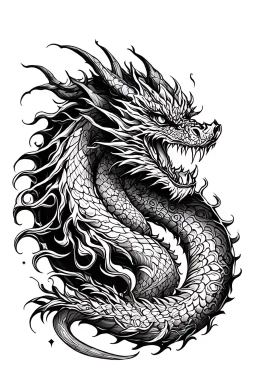 De Un Dragon Wrapped