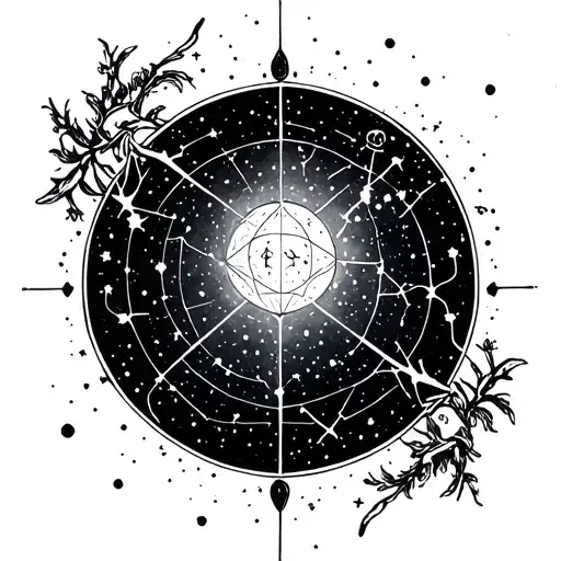 Aquarius Constellation Reflecting