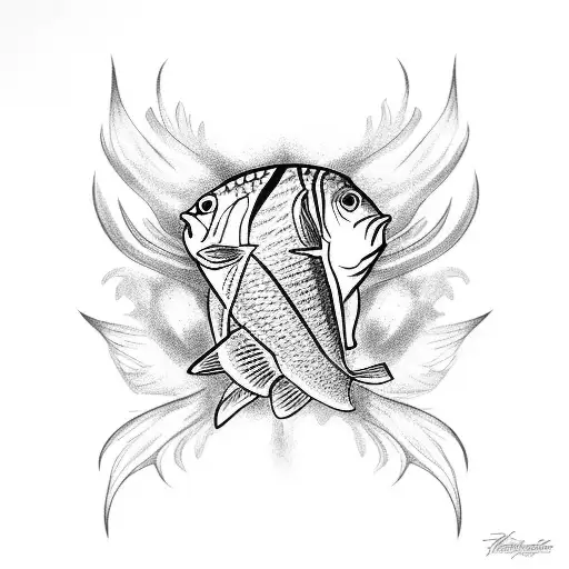 Trident With Fish