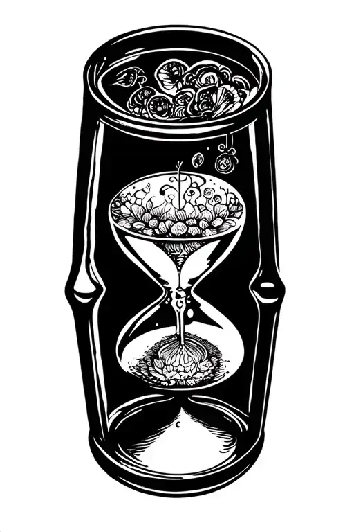 Hour Glass Containing