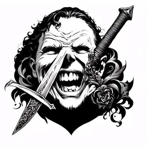 Veni Sees A Joke Sword