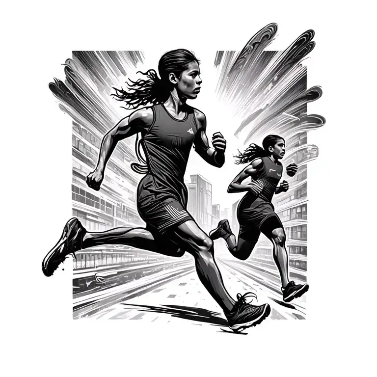 Runing Shoes Marathon Runners Running