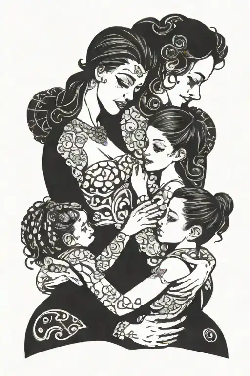 Father And Daughters