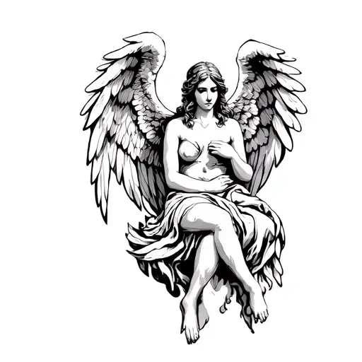 The Angel Is Sitting