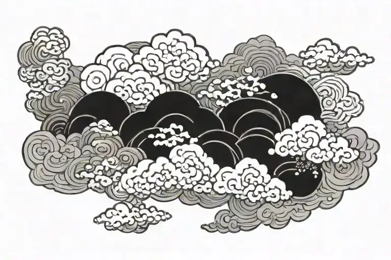 Japanese Cloud Shaped Like