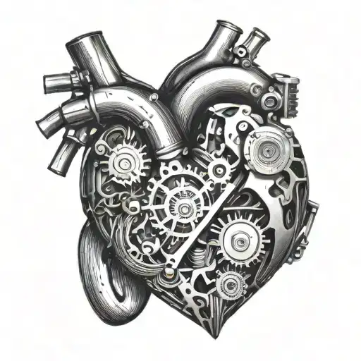 Mechanical Heart With A Hidden Message For Your Dad Incorporated Into The Design