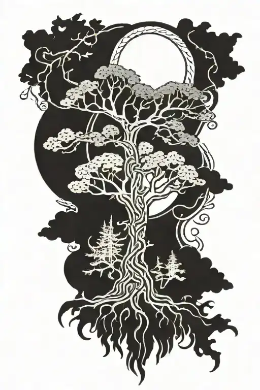 Nordic Tree Of Life Asgard