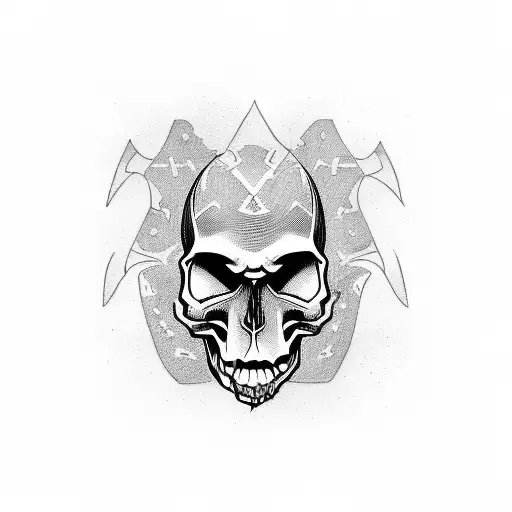 Combine A 4X4 Truck And A Skull In A Unique Design