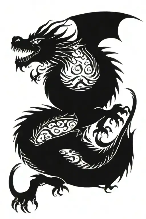 Dragon With