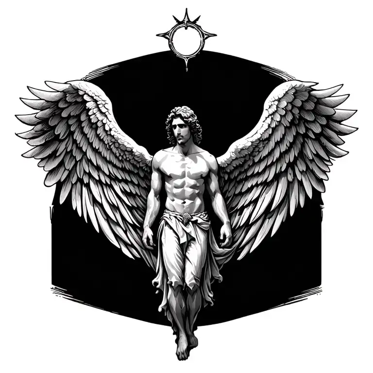 Male Angel Wings