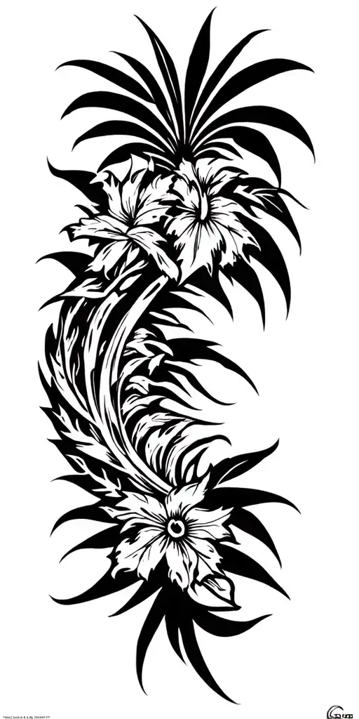 Puerto Rican American Caribbean Motifs