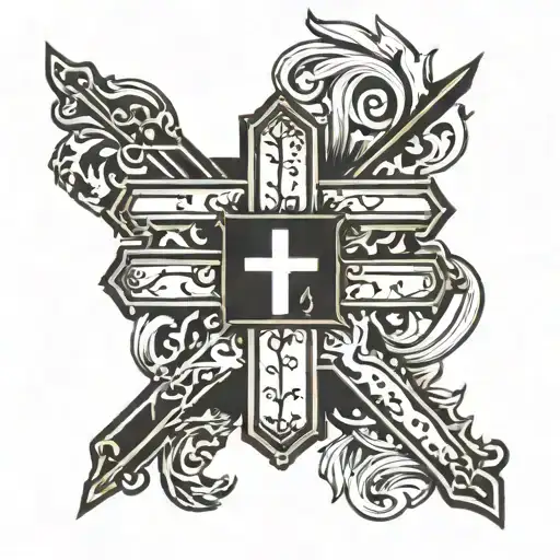 Cross With Bible Verse Wrist