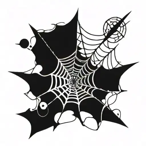 Spider Web Abstract
