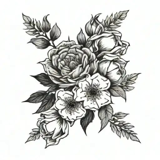 Birth Flower Bouquet