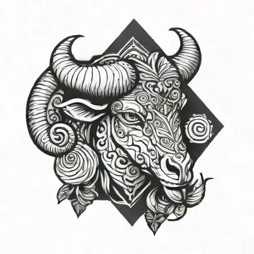 Triangle Aries Zodiac Sign