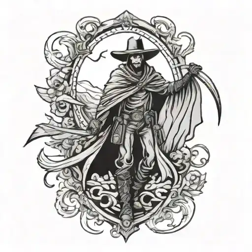 Cowboy Grim Reaper