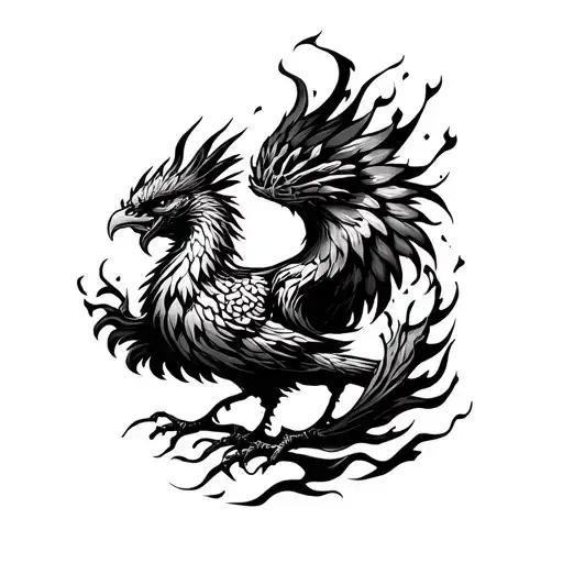 Phenix Rises From Ashes Tribal