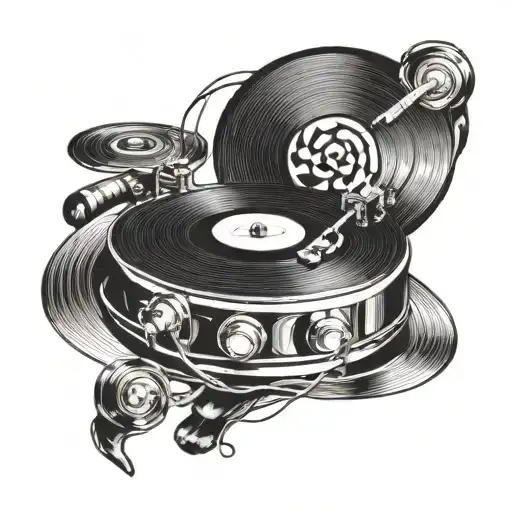 A Vinyl Records Symbolizing My Favorite Music