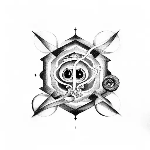 Light House Octapus Hourglass