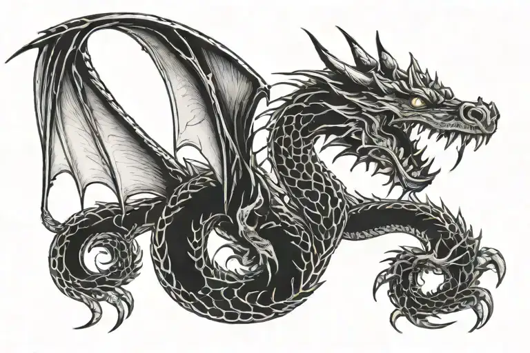 Dragon With Wings