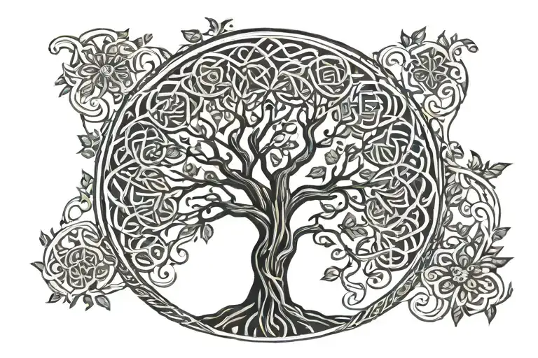 Celtic Tree Of Life