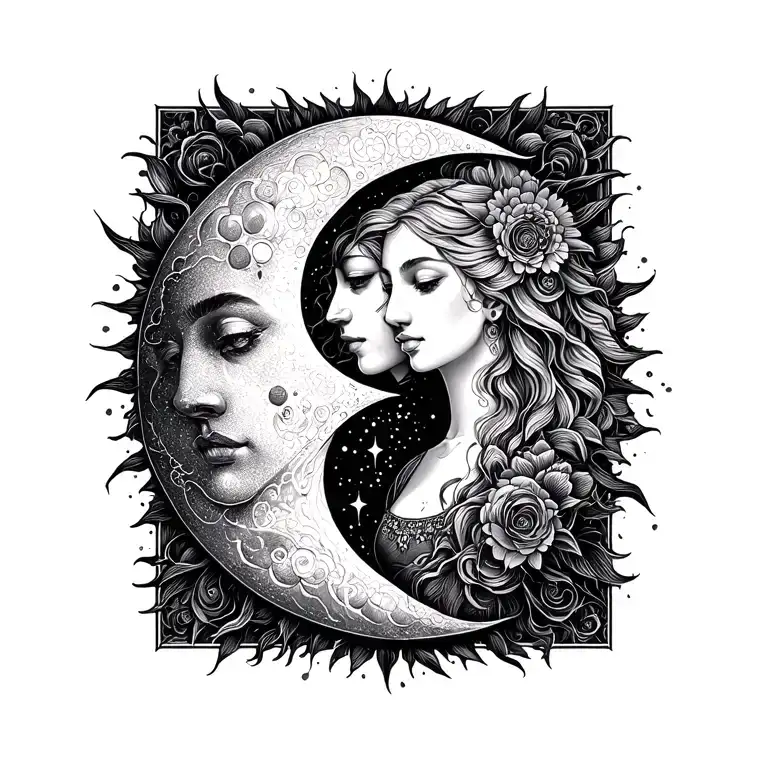 Sun And Moon Couple