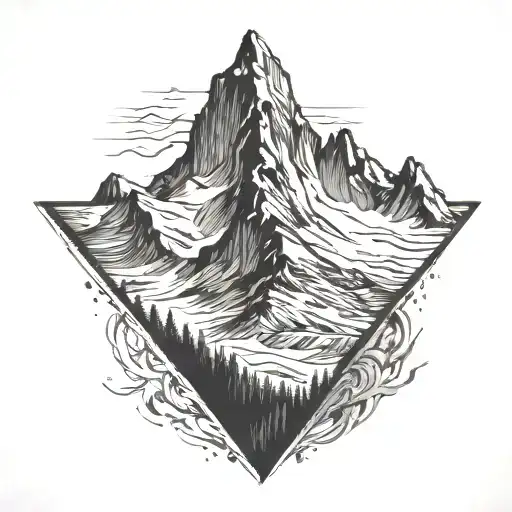 Matterhorn Mountain No Background