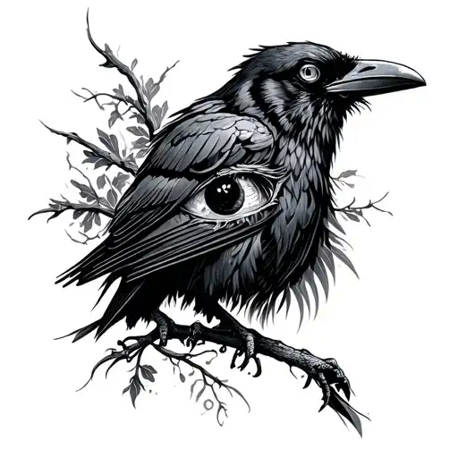 Crow Three Eye