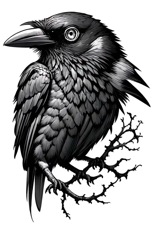 Crow Three Eye