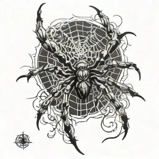 I Want A Forearm Sleeve With Realistic Spider