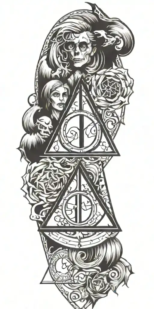 Harry Potter And The Deathly Hallows Symbol Incorporated