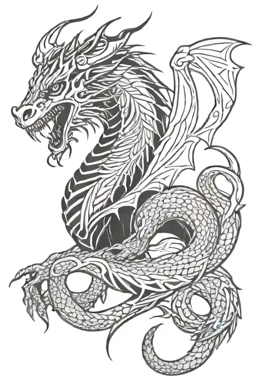 Vikings Dragon