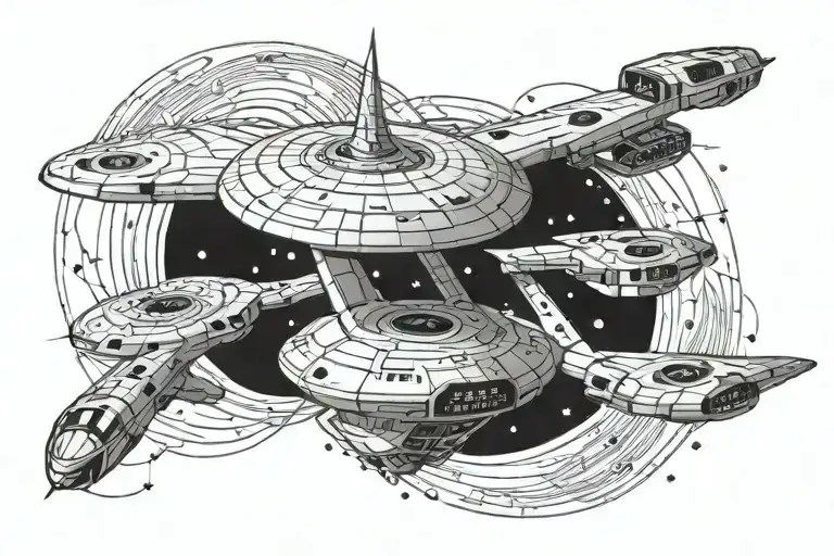 Star Trek Enterprise Ship
