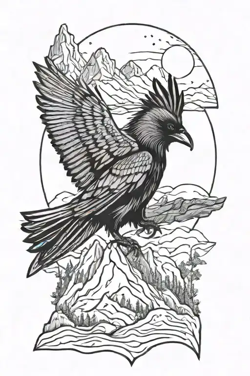 Raven Mountain Range