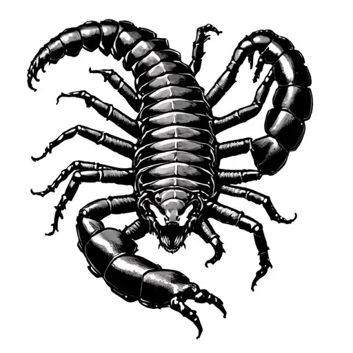 Scolopendra In Gothic Style