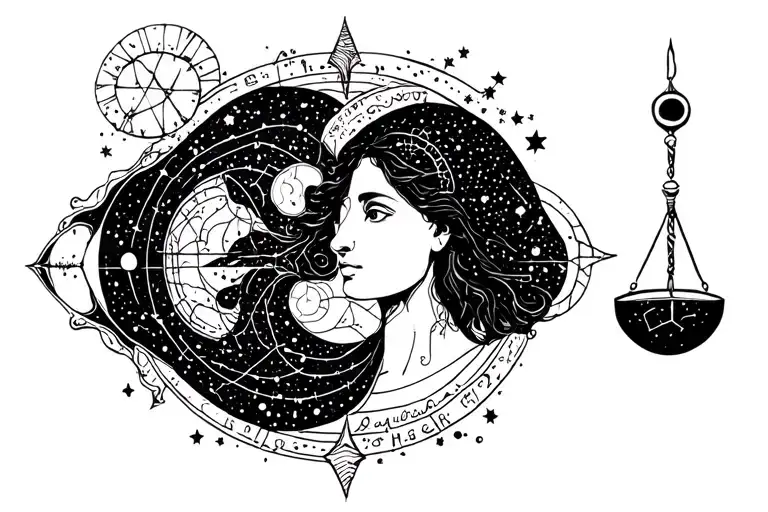 Aquarius And Libra Constellation