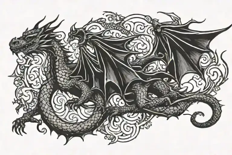 Dragon Flying