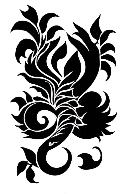 Polynesian Aquarius Zodiac Sign