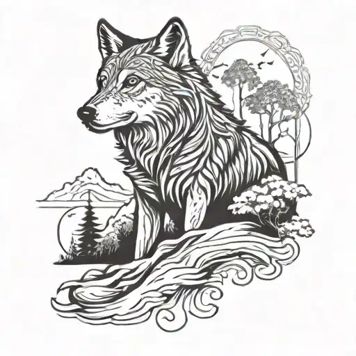 A Calm Wolf Is Still A Wolf