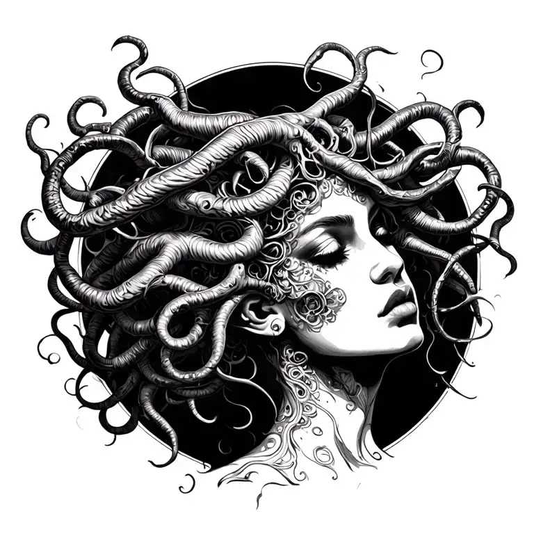 Unique Medusa Doing Something Cool