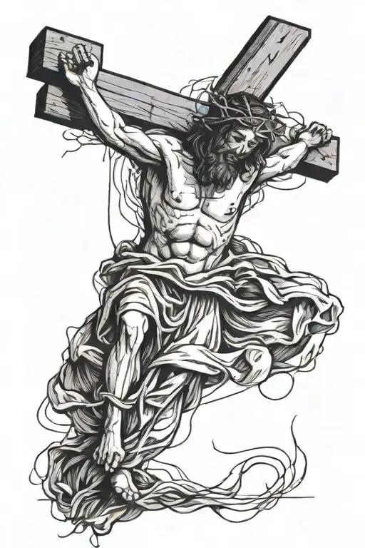 Jesus Carrying The Cross