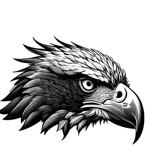 Wedge Tail Eagle Head Only