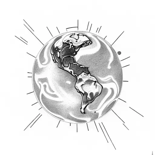 Hypothetical Planet Theia