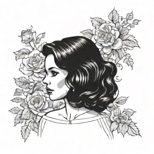 Lana Del Rey At Norman Fucking Rockwell Cover Album