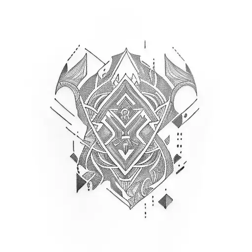 A Cultural Mashup Tattoo Combining Elements Of South Africa And New Zealand In A Tribal Design