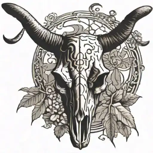 Longhorn Skull