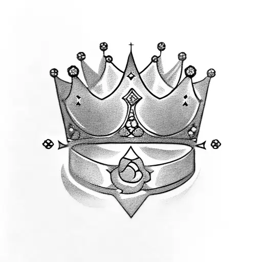 The Words Madeline Claire In The Form Of A Princess Crown