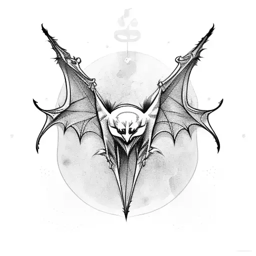 Bat With Wings