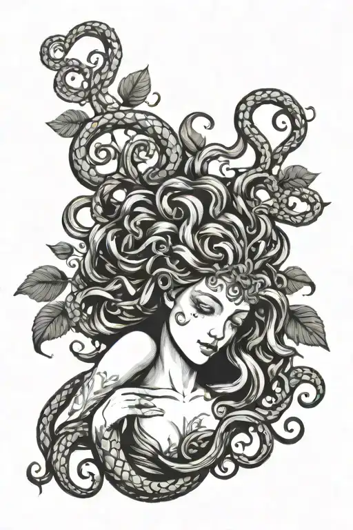 Persephone Comforting Medusa