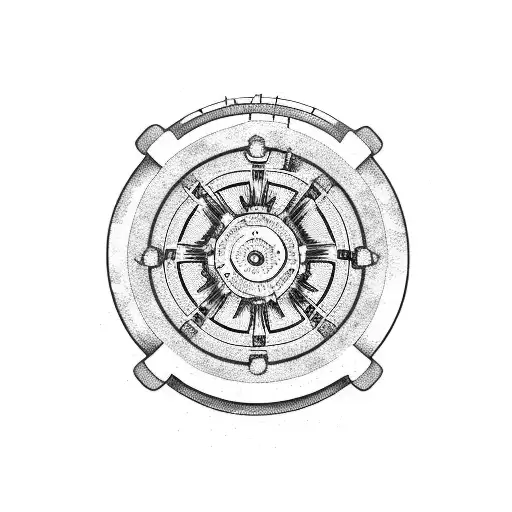 3 Small Broken Cartoon Cog Wheels Connected